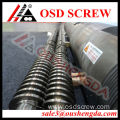 SJSZ Bimetallic conical twin screw barrel for extruder